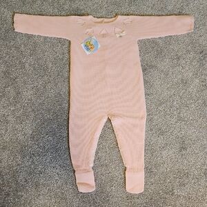 Spanish Visi Rosa Palo Knit Romper, 12months
